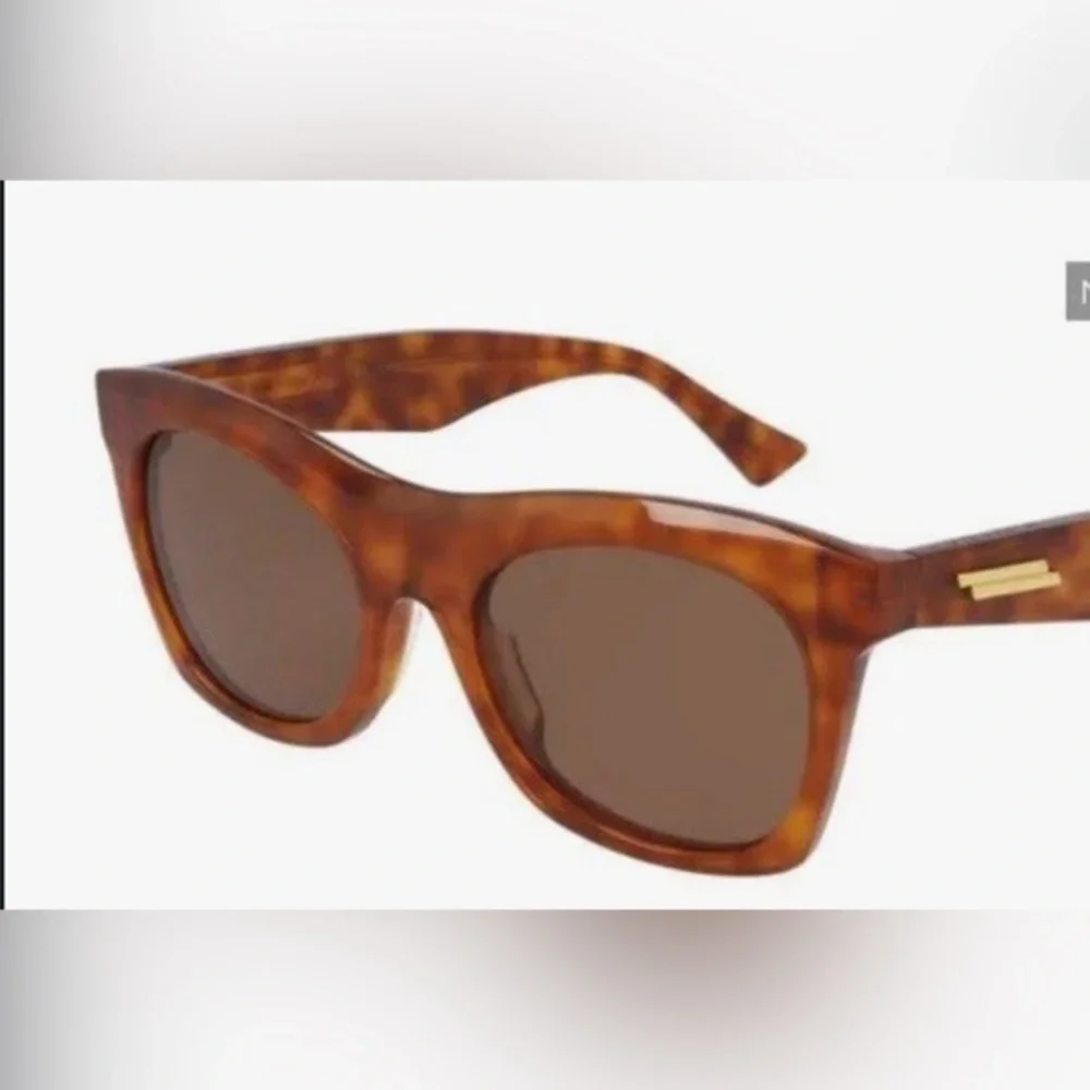 Bottega‎ veneta bv1061s havana brown sunglasses new with hard green case new